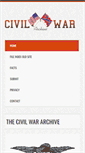 Mobile Screenshot of civilwararchive.com